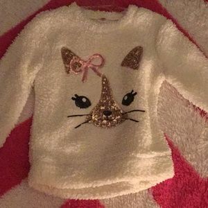 White Cat Sweater